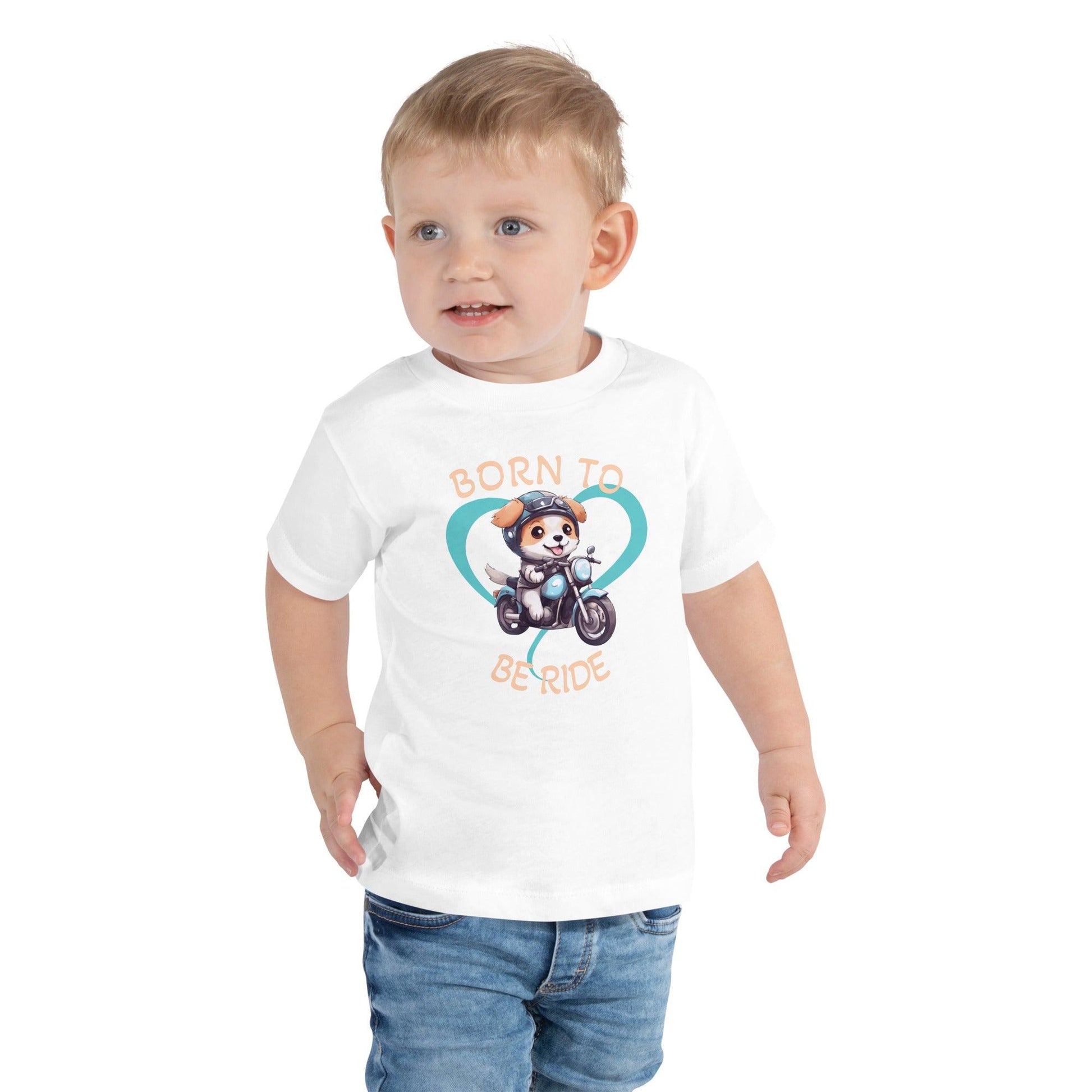 Baby - T-Shirt Born to be ride – Hochwertiges Kinder von Lumeza | Jetzt entdecken