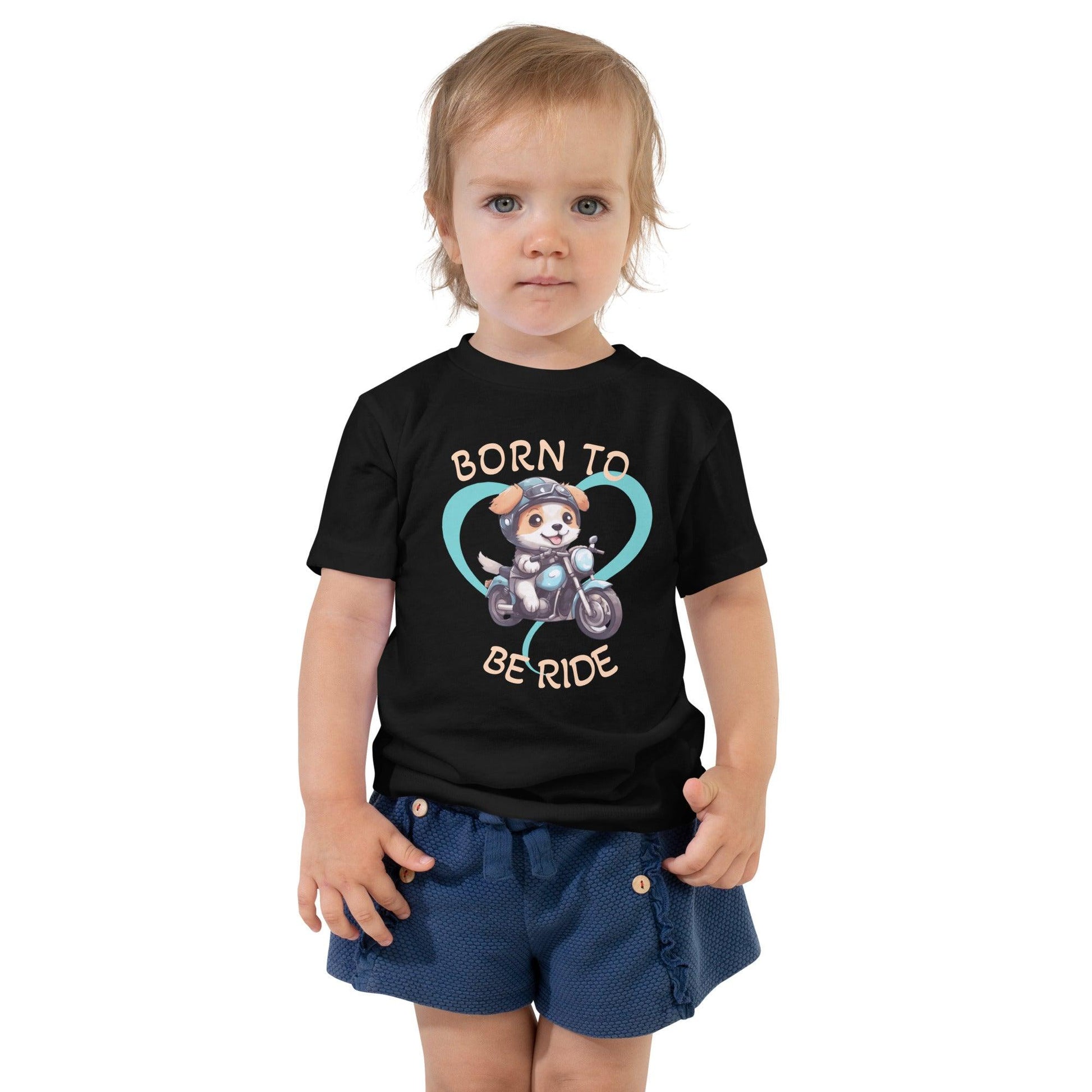 Baby - T-Shirt Born to be ride – Hochwertiges Kinder von Lumeza | Jetzt entdecken