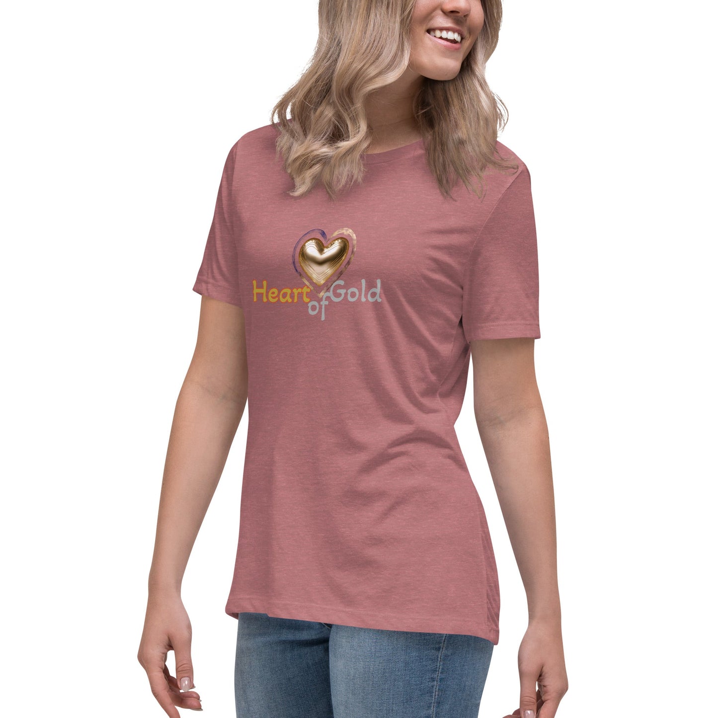 Damen - T-Shirt Heart of Gold – Hochwertiges von Lumeza | Jetzt entdecken