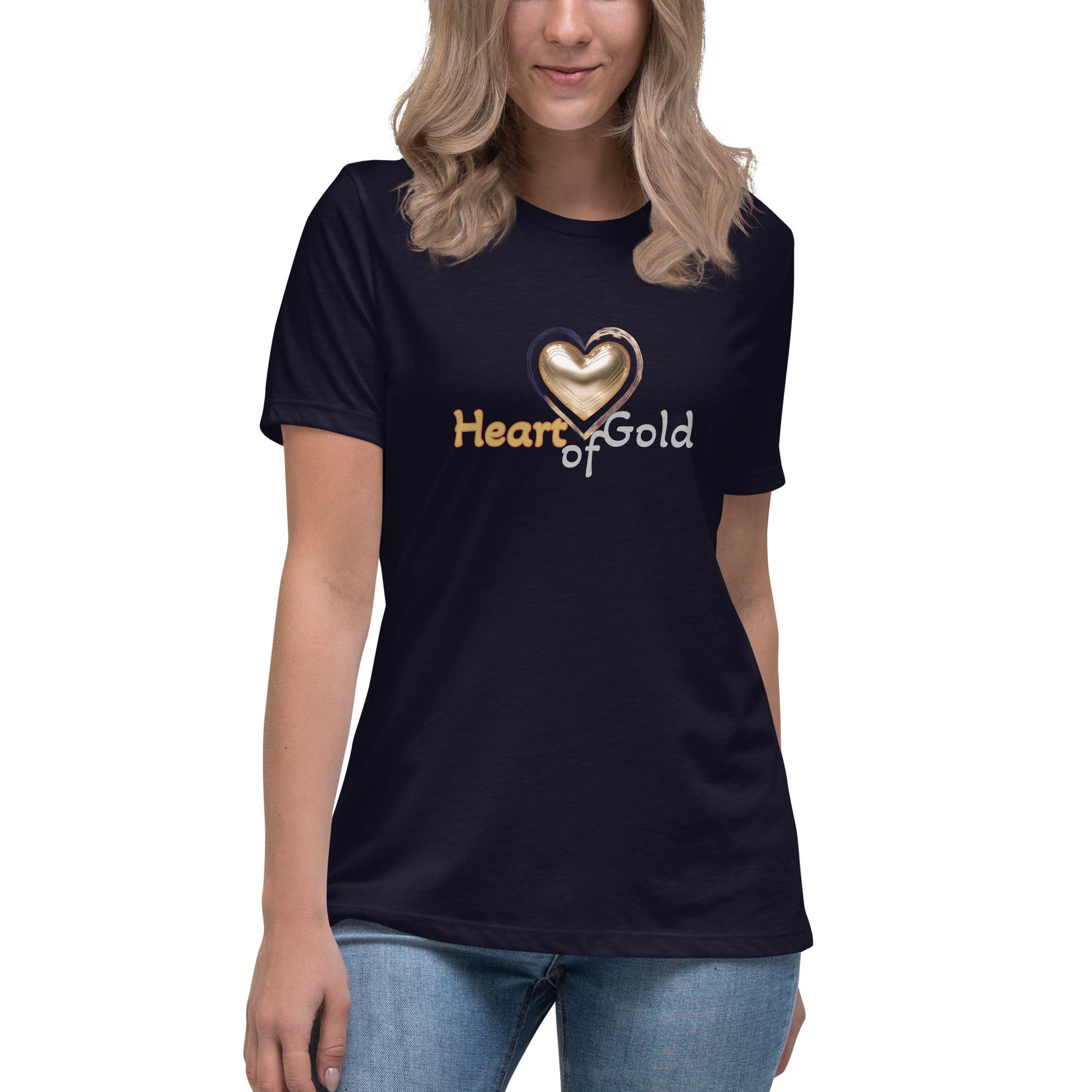 Damen - T-Shirt Heart of Gold – Hochwertiges von Lumeza | Jetzt entdecken