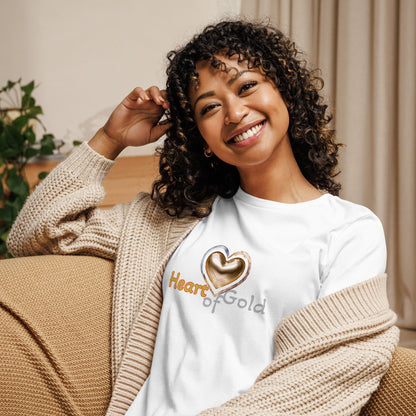 Damen - T-Shirt Heart of Gold – Hochwertiges von Lumeza | Jetzt entdecken