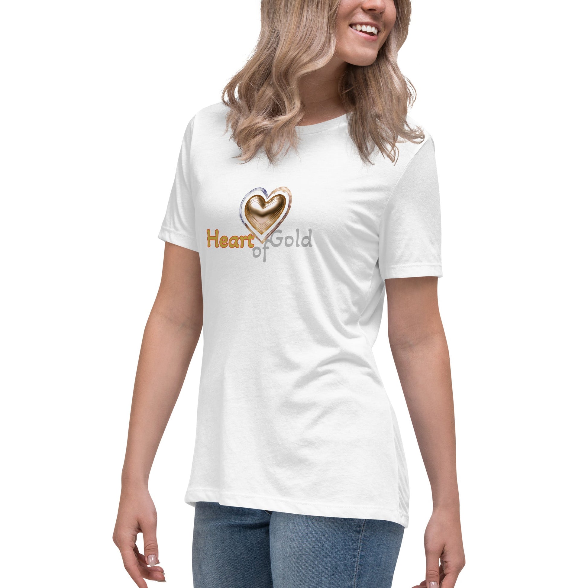 Damen - T-Shirt Heart of Gold – Hochwertiges von Lumeza | Jetzt entdecken