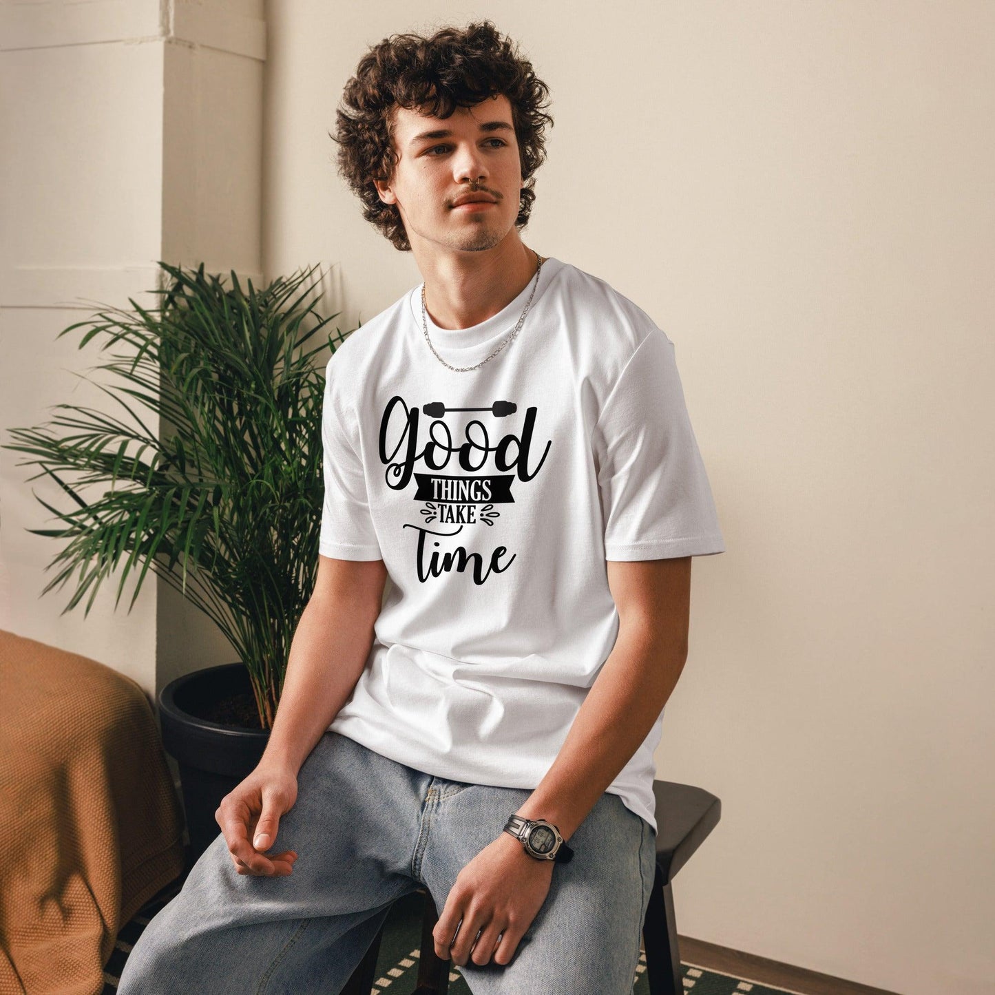 T-Shirt Good Thing Take Time – Hochwertiges von Lumeza | Jetzt entdecken