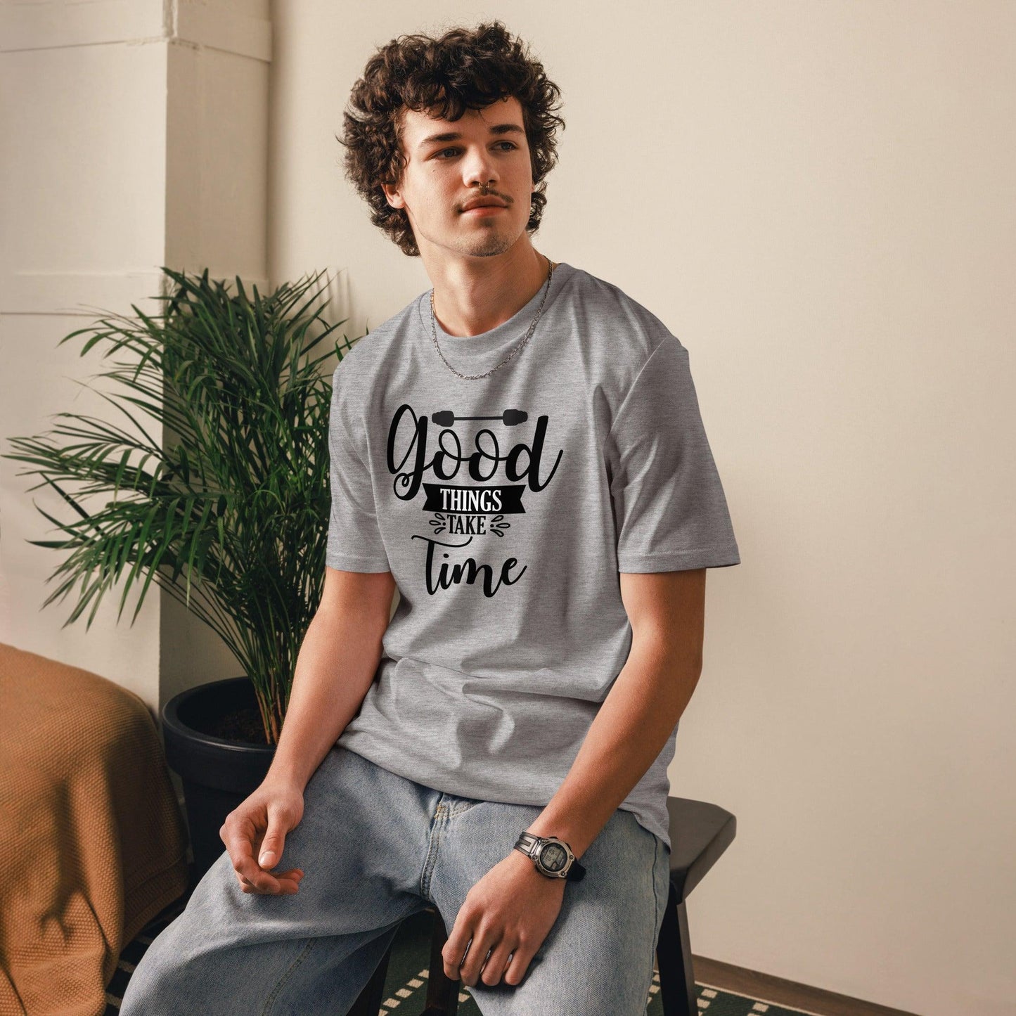 T-Shirt Good Thing Take Time – Hochwertiges von Lumeza | Jetzt entdecken