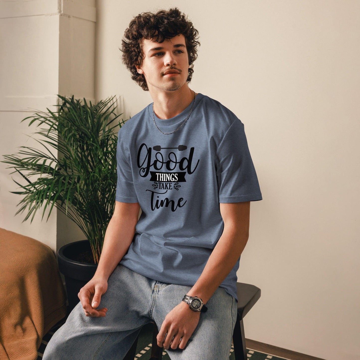 T-Shirt Good Thing Take Time – Hochwertiges von Lumeza | Jetzt entdecken