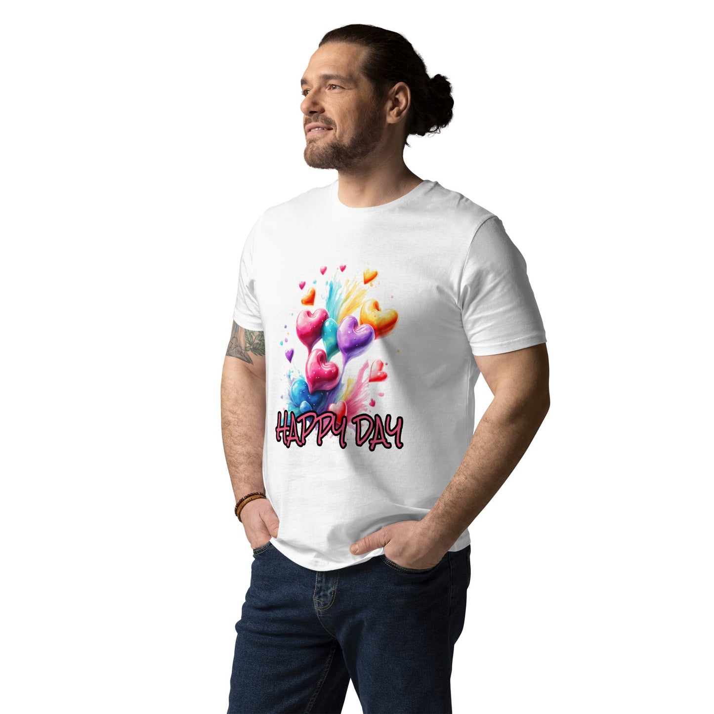 T-Shirt Happy Day – Hochwertiges T-Shirt - Damen,T-Shirt Herren von Lumeza | Jetzt entdecken