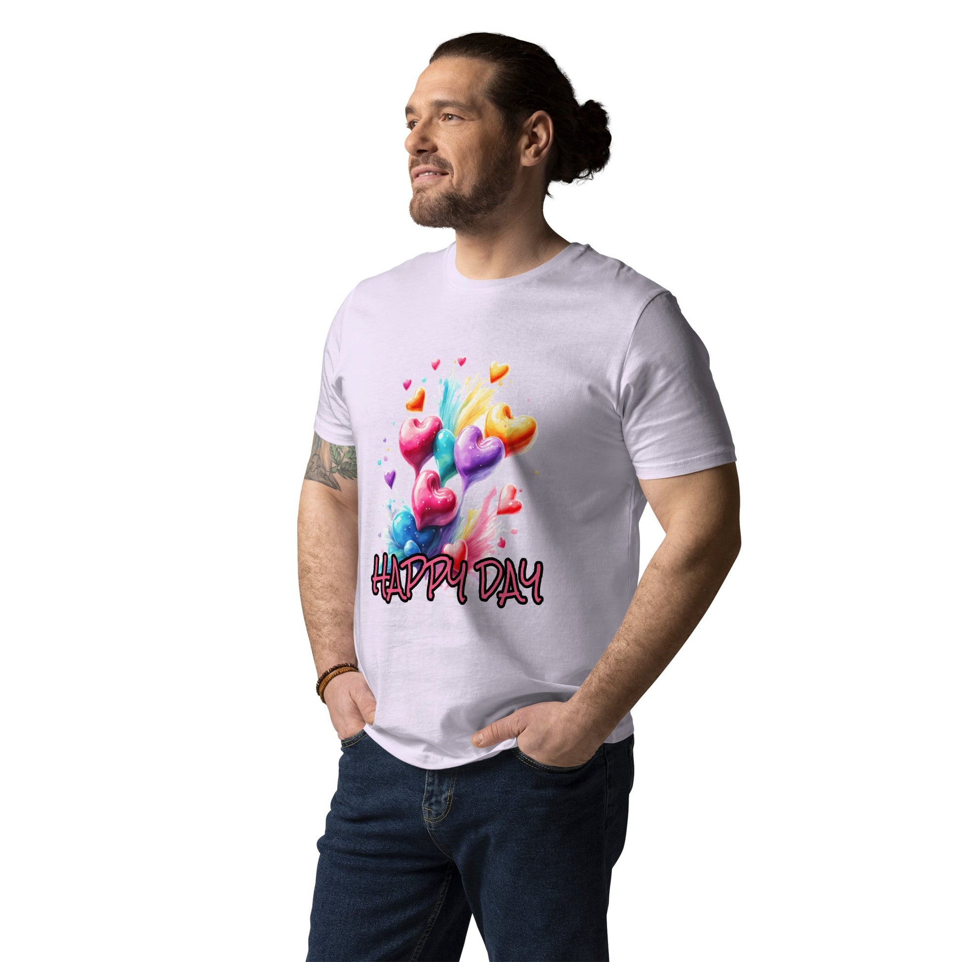 T-Shirt Happy Day – Hochwertiges T-Shirt - Damen,T-Shirt Herren von Lumeza | Jetzt entdecken