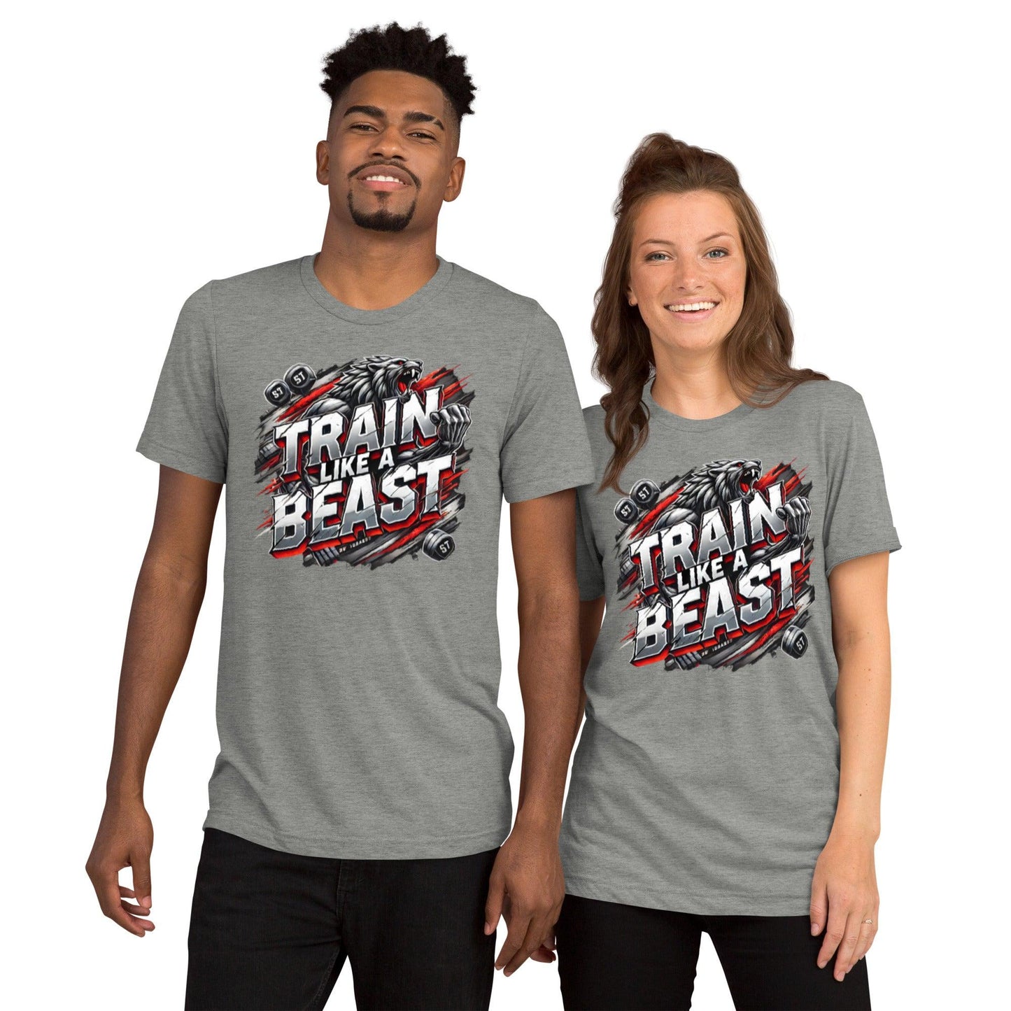 T-Shirt Train like a Beast – Hochwertiges von Lumeza | Jetzt entdecken