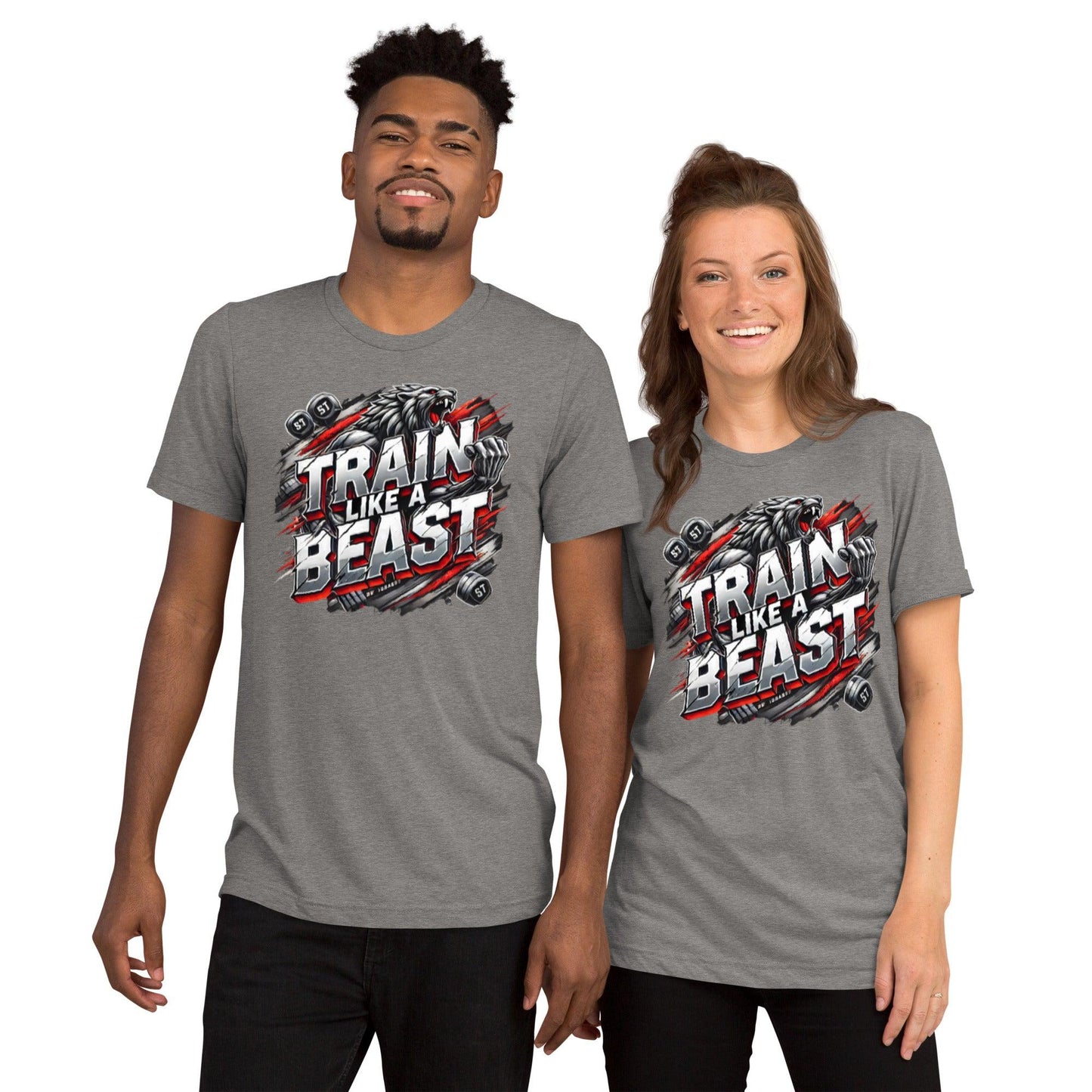 T-Shirt Train like a Beast – Hochwertiges von Lumeza | Jetzt entdecken