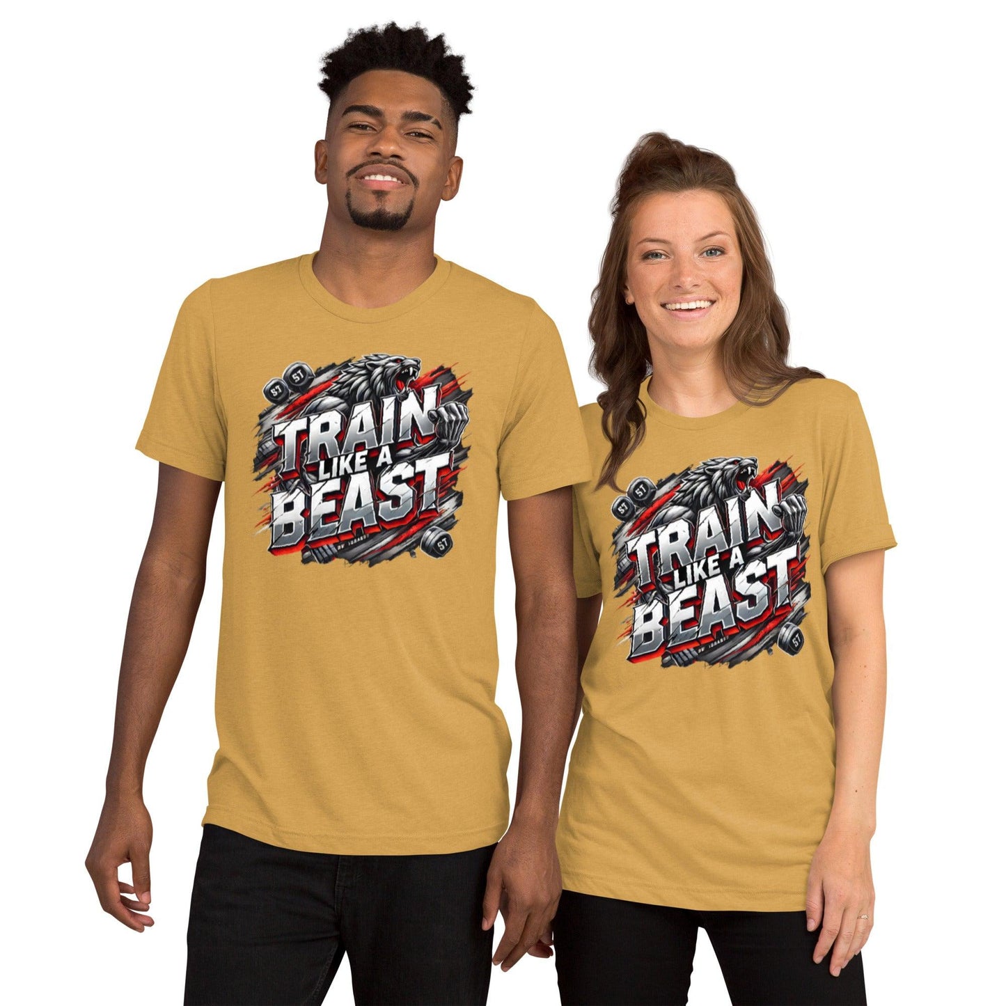 T-Shirt Train like a Beast – Hochwertiges von Lumeza | Jetzt entdecken