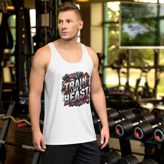 Tanktop Train like a Beast – Hochwertiges Tanktops von Lumeza | Jetzt entdecken